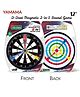 YAMAMA 12-inch D-Dart Magnetic 2-in-1 Board Game High Quality Challenge for Kids