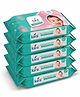 kara Baby Wet Wipes for Sensitive Skin with Chamomile & Vitamin E | 80 Wipes Pack |Paraben Free| Pack Of 5