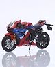 Bburago Honda CBR1000RR-R Fireblade SP Collectible Free Wheel Die cast Motorcycle with detailed styling 1:18 - Red