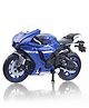 Yamaha YZF-R1 2021 Realistic Sporty Collectible Die cast Motorcycle 1:18 - Blue