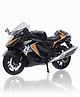 Suzuki Hayabusa 2022 Realistic Sporty Collectible Die cast Motorcycle 1:12 - Black and Orange