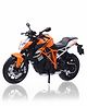 KTM 1290 Super Duke R Realistic Sporty Collectible Die cast Motorcycle 1:12 - Orange and Black