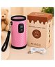 Kritiu Baby Electric Bottle Warmer with Constant Temperature Technology Portable Insulated USB Baby Milk Bottle Warmer-Pink