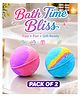Fiddlerz Colorful Bath Bomb Gift Set for Kids & Adults Handmade Fizzy Bath Bombs with Surprise Colors, Moisturizing Bubble Bath Balls, Spa Gift Box for Kids & Adults & Birthday Gifts (Pack of 2)