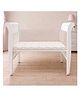 Fancy FLuff Organic Full Cot Bumper - Cream