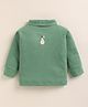 PIKKU Interlock Knit Full Sleeves Fruit Printed Pre Winter Thermal Vest - Green
