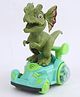 Kiddybuddy Bump and Go Musical Dinosaur Toy with Automatic Movement and Sound Features - Green