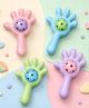 COMERCIO Baby TEETHER with RATTEL Sound BPA Free Soft Comfort Baby Gum Toys TEETHER