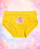 THE COVER UP PROJECT Modal Knit Floral Printed Panty - Yellow