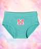 THE COVER UP PROJECT Modal Knit Butterfly Printed Panty - Light Blue