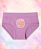 THE COVER UP PROJECT Modal Knit Flower Power Text Printed Panty - Lilac