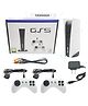 YAMAMA GS5 Retro Game Station Console - 8-Bit Classic Home TV Video Game System with Dual Wired Gamepads, AV Output, and Built-In Nostalgic Games for Kids & Adults (Colour and Design may vary)