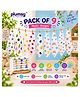 P for Plumsy 100% Cotton Muslin Baby Hanky 6 Layer, Ultra Soft Absorbent Face Towels, Reusable Washcloths for kids (pack of 9)