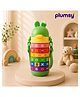 P for Plumsy Stainless Steel Kids Water Bottle with Number Puzzle Rings Insulated Steel Bottle for Kids | Educational Learning Bottle | BPA Free Leakproof School Bottle with Strap,500 ML- Green