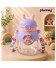 P for Plumsy Kids Sipper Bottle with Straw Cute Duck Design Water Bottle for Babies & Toddlers | Leakproof BPA-Free Drinking Bottle with Carry Strap | School & Travel Bottle for Kids, 670ML- Purple