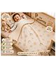P for Plumsy Ultra Luxury Premium Cotton Muslin Blanket with supreme softness breathable comfort lightweight feel gentle touch long lasting durability perfect for everyday luxury use- Design 1