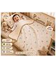 P for Plumsy Ultra Luxury Premium Cotton Muslin Blanket with supreme softness breathable comfort lightweight feel gentle touch long lasting durability perfect for everyday luxury use- Design 2