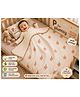 P for Plumsy Ultra Luxury Premium Cotton Muslin Blanket with supreme softness breathable comfort lightweight feel gentle touch long lasting durability perfect for everyday luxury use- Design 4