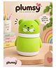 P for Plumsy Dust-Free Baby Powder Puff Applicator | Soft Powder Puff for Newborns & Babies | Gentle Talcum Powder Dispenser | Even Powder Distribution for Delicate Skin- Green