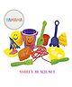 Negi Plastic Beach Sand Toy Set with Smiley Bucket & Skipping Rope Activity Kit