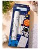 New Pinch Kids Drawing & Colouring Paper Roll Kit,3 Meter Extra Long Space Theme Roll with 6 Acrylic Markers & Measuring Tape, DIY Art & Craft Activity,Painting & Sketching Poster for Kids Age 2+Years
