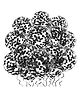 Shopping Time Transparent Black Confetti Balloon - Pack of 10