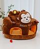 Teddy Daddy Baby Monkey Sofa - Dark Brown