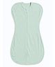 Cocoon Care Bamboo Cotton Solid Swaddle Pod for Baby 1-3M Green