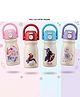SANJARY 500ml SUS316 Stainless Steel 2-in-1 Sipper Water Bottle with Handle Double Wall Kids Character Design color design may vary