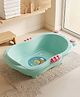 StarAndDaisy Baby Bath Tub for 0 5 Years Spacious Baby Bathtub with Smooth Rounded Edges Raised Base Easy Drain Plug One Piece Design Infant Bath Tub for Newborns and Toddlers