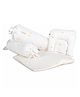 Nintara Baby 4-Piece Baby Bedding Set, 100% Cotton, Nursery Bedding