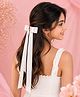 Stol'n Solid Magnetic Bow Hair Clip - Cream