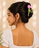 Stol'n Floral Designed Claw Clip - Pink