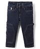 US Polo Assn Denim Full Length Solid Jeans in Blue