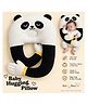 NeonateCare Baby Hugging Pillow | baby head shaping pillow | Newborn pillow | side pillow | Tummy time pillow - Black White Panda Hugging Pillow