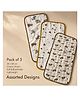 Honor Your Home Burp Cloth Assorted Pack of 3