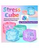 YAMAMA Stress Cube Ice Block Fidget Toy - Snowflake Glitter-Filled Squishy Squeeze Ball for Stress Relief and Sensory Play for Kids & Adults (Colour and design may vary)