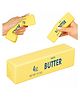 YAMAMA Stick of Butter Stress Relief Fidget Toy - Realistic 4oz Salted Butter Squishy Squeeze Toy for Anxiety Relief and Sensory Play for Kids & Adults.