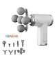 YAMAMA Fascial Gun Five Head Fit Massage Gun, Intelligent Control Muscle Massager for Pain & Stress Relief (COLOUR AND DESIGN MAY VARY)