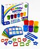 BitFeex Silicone Rainbow Shape Sorting Game for Kids, Montessori Learning Toy, Color & Shape Matching, Counting, Sequencing, Fine Motor Skills Activity, Preschool Gift For Kids Girls, Ages 3-6