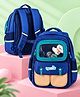 BitFeex Kids School Backpack with Padded Shoulder Straps, Spacious Compartments, Transparent Front Pocket & Side Mesh Pockets-Pink Purple