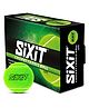 SiXiT Cricket Tennis Ball Lite (Pack of 6)