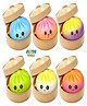 AKN TOYS Dumpling Squishies Momo Squishy Toy Stress Balls Slow Rising Gel Stress Relief Squeeze Toy- PACK OF 1- ( COLOR AND DESIGN MAY VARY )