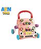 AKN TOYS Baby Activity Walker Sit to Stand Learning Walker with Musical Lights & Interactive Play Panel - Multi Activity Push Walker for Toddlers - PACK OF 1 - ( COLOR MAY VARY )