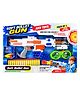 AKN TOYS Soft Foam Dart Blaster Toy Set with Target Board, Foam Darts & Protective Goggles, Indoor & Outdoor Target Shooting Game - PACK OF 1- ( COLOR AND SEDIGN MAY VARY )