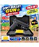 AKN TOYS PUBG Style Soft Bullet Toy Gun with Foam Bullets & Carry Case ,Action Gaming Toy Pistol for Kids, Role-Play Shooting Play Set - PACK OF 1- ( COLOR AND SEDIGN MAY VARY )