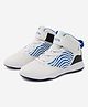 DECATHLON Tarmak Abstract Designed Velcro Closure Basketball Shoes - White