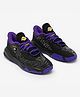DECATHLON Tarmak NBA Featuring Spurs Logo Designed Cushioned Lace Up Basketball Shoes - Black