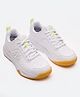 DECATHLON Kuikma Cut Out Designed Lace Up Cushioned Badminton Shoes - White