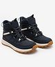 DECATHLON Quechua Abstract Design Velcro Closure Winter Hiking Boots - Blue